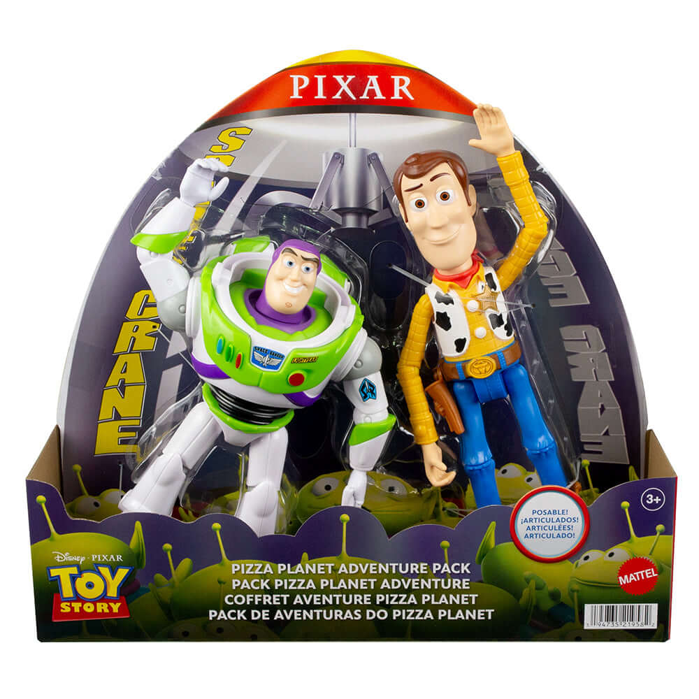 Figurines Histoire de jouets Buzz et Woody pack aventure | Chat Perché
