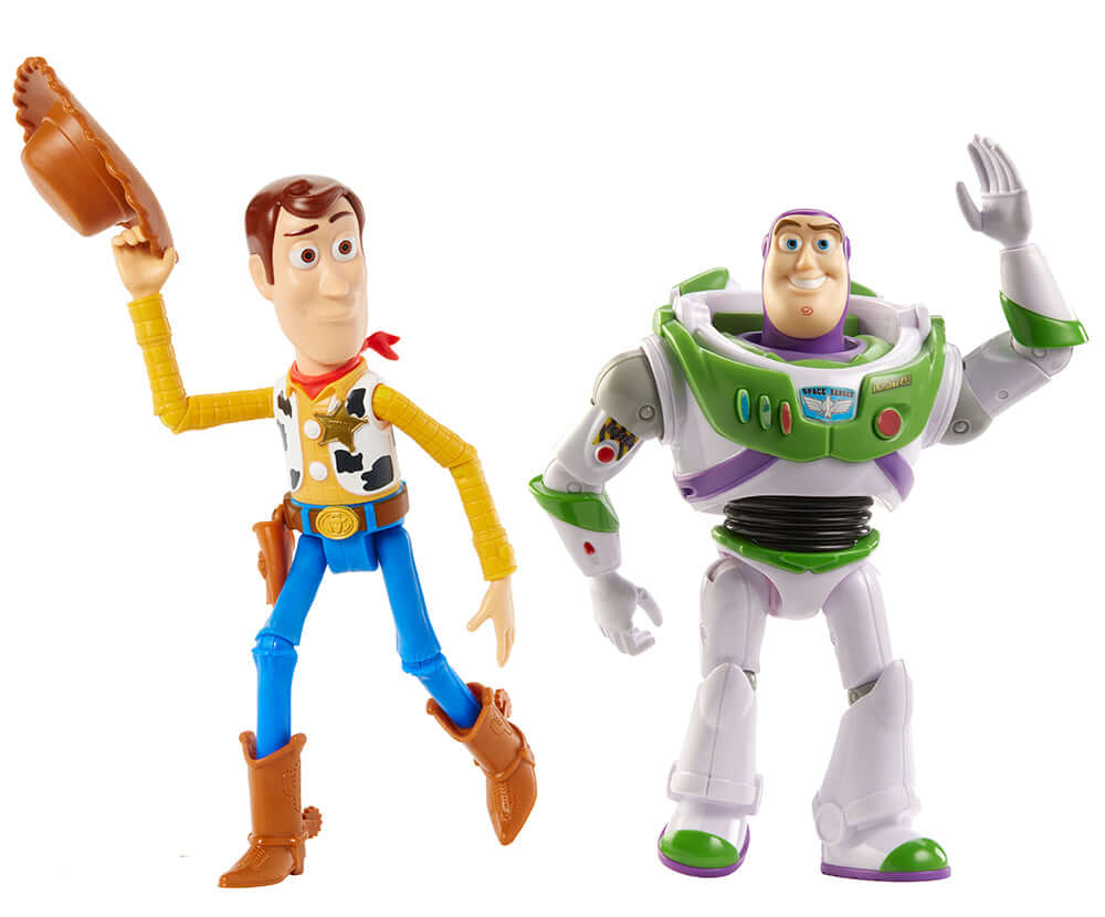 Figurines Histoire de jouets Buzz et Woody | Chat Perché