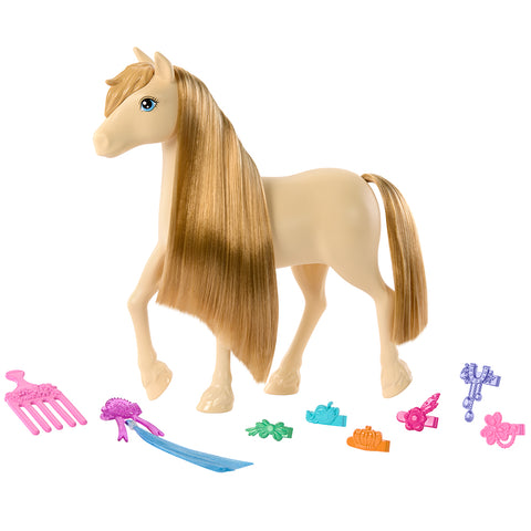 Barbie Mysteries - The Great Horse Chase - Pony with matching accessories 