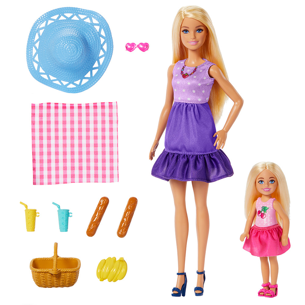 Barbie Family Friends Malibu and Chelsea Doll - Main Image