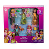 Disney Princesses - Small doll set of 5 Princesses and friends