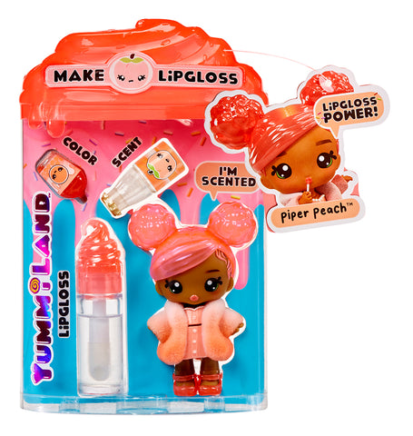 Yummiland - Lip Gloss - Piper Peach Doll