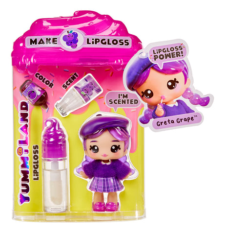 Yummiland - Lip Gloss - Greta Raisin Doll