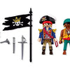 72024 PLAYMOBIL DuoPack Pirates avec drapeau