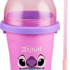 Chill factor - Verre à barbotine Stitch rose
