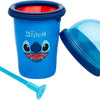 Chill factor - Verre à barbotine Stitch bleu