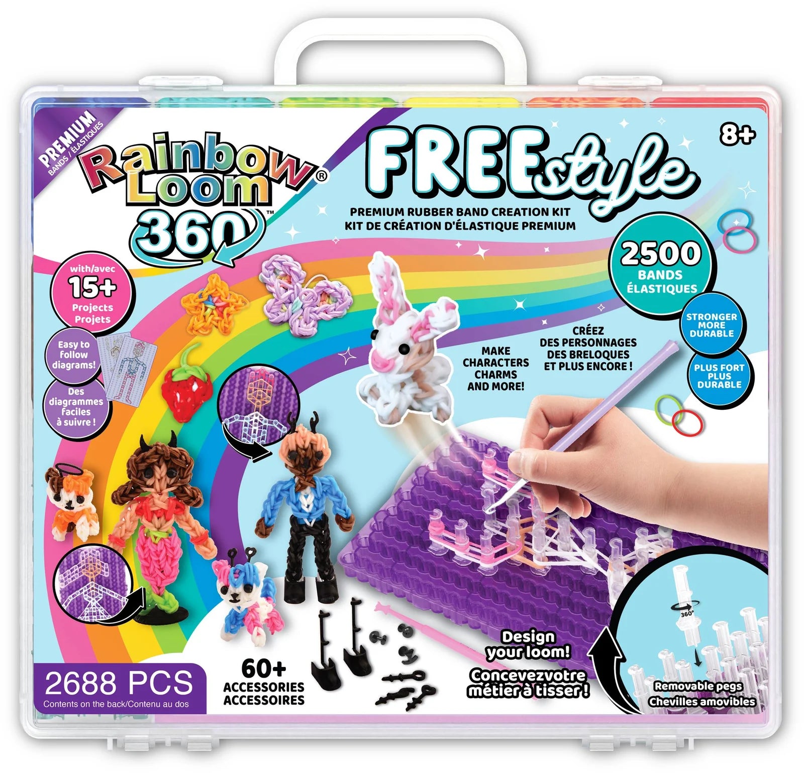 Rainbow Loom Free Style