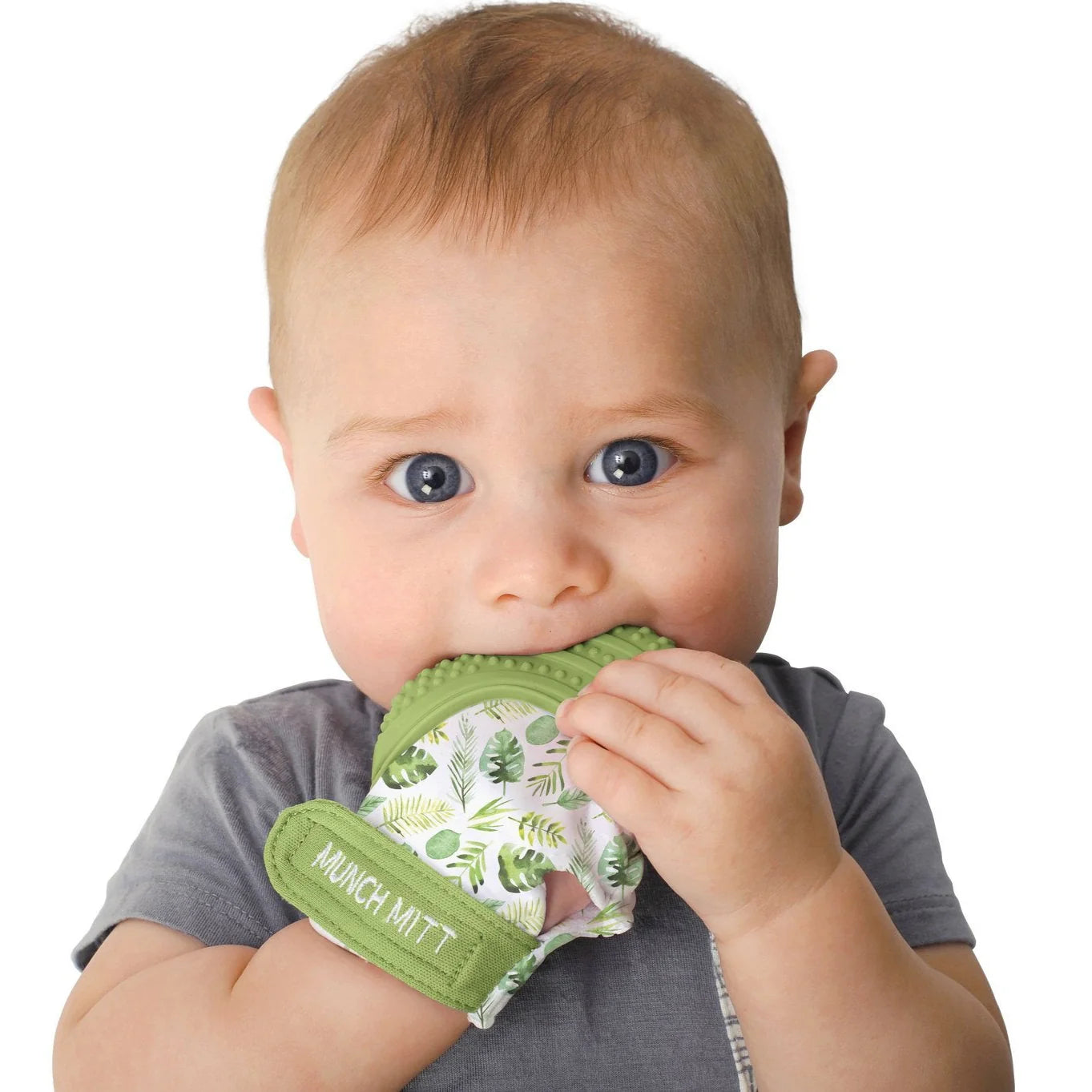 Munch Mitt Malarkey Kids – Interactive Teething Glove for Babies 3+ Months 