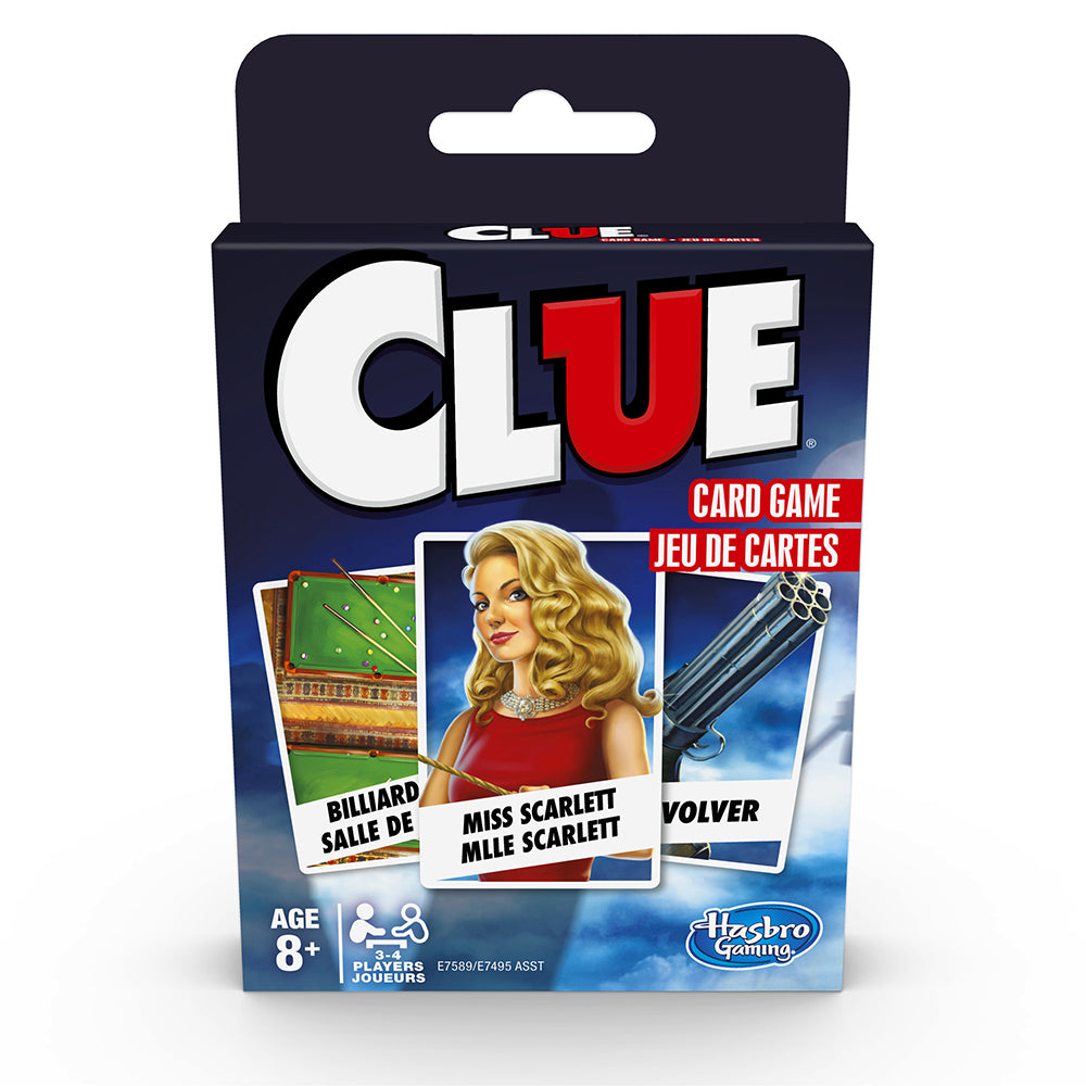 Jeu de cartes classique - Clue Version bilingue