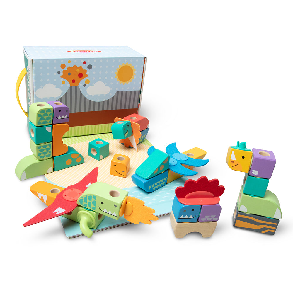 Blockables - Dinosaur Play Set, 69 Pieces