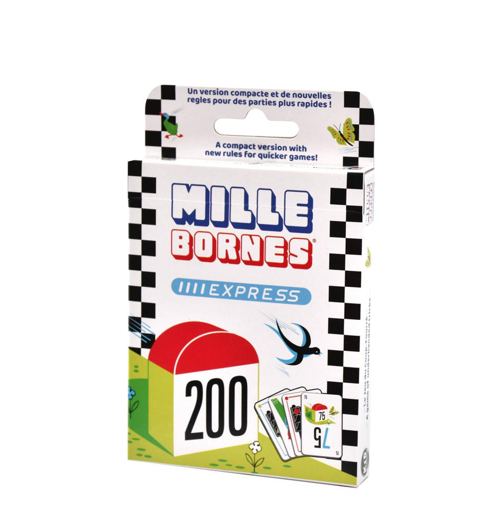 Mille Bornes Express Game Bilingual Version