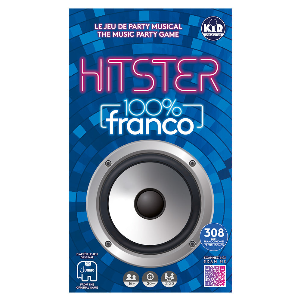 Hitster 100% Franco - Jeu de party musical