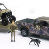 New Ray - Camionnette Camo avec Polaris RZR Camo et figurines