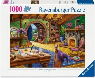 Ravensburger-Charmed Cottage 1000 Pc Puzzle