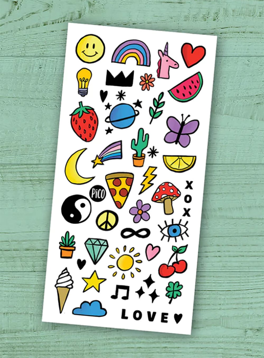 Pico-tatouage doodles