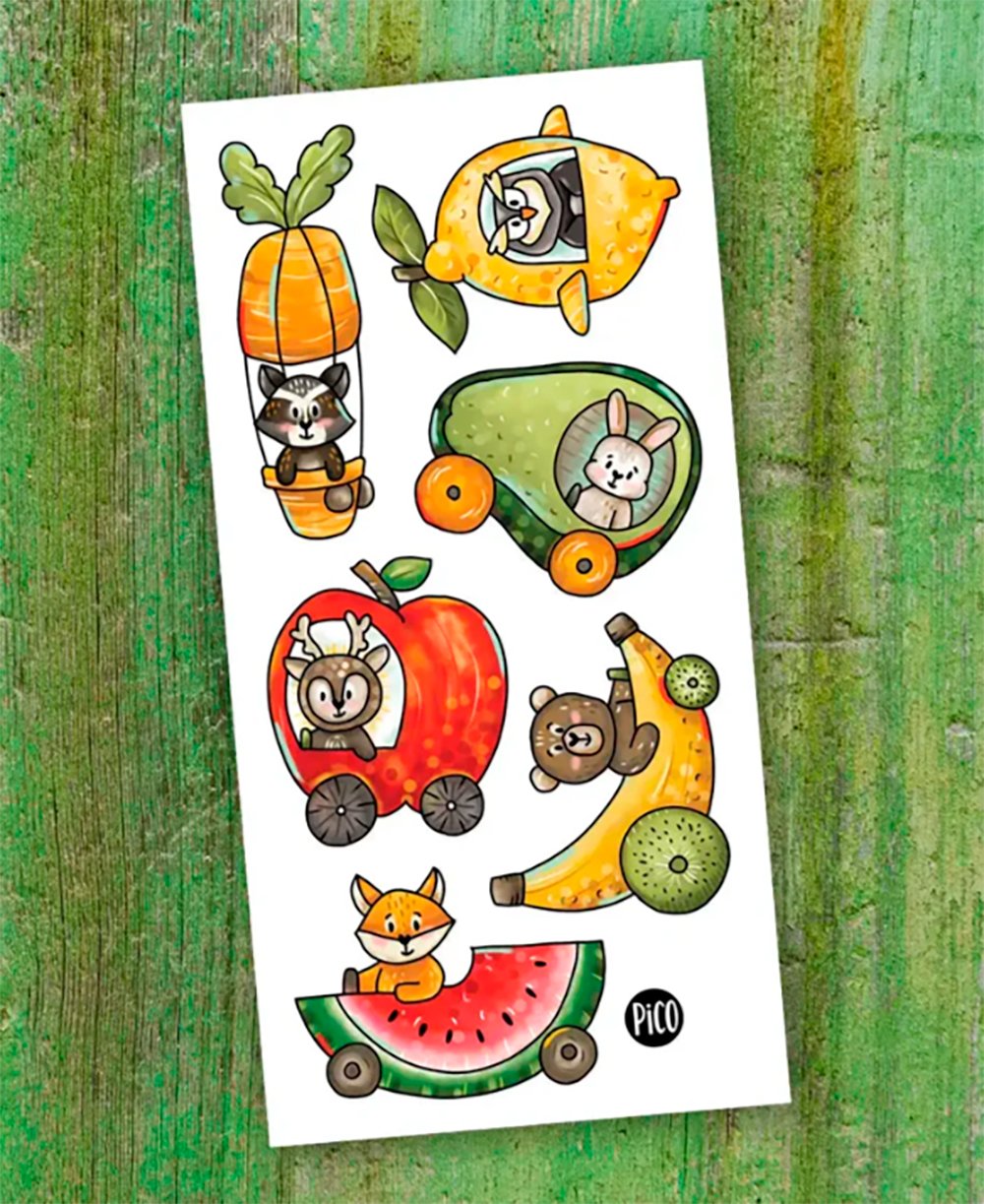 Pico-Véhicules fruités