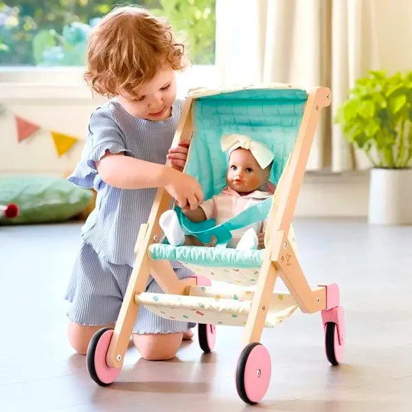 Poussette pour poupée Hape - Sweet Walks