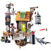 Playmobil - Port de pirates avec repaire, prisons et canon
