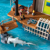 Playmobil - Port de pirates avec repaire, prisons et canon