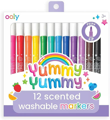 Yummy Yummy Scented Markers - 12