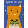 Vincent Cat Gogh - 99 Piece Mini Jigsaw Puzzle