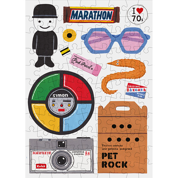In the 70s - 99 Piece Mini Jigsaw Puzzle
