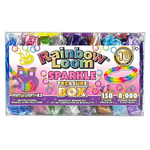 Rainbow loom sparkle