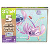 5 in 1 Wooden Puzzle - Stitch