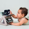 Taf Toys - Livre miroir tournant Noir & Blanc