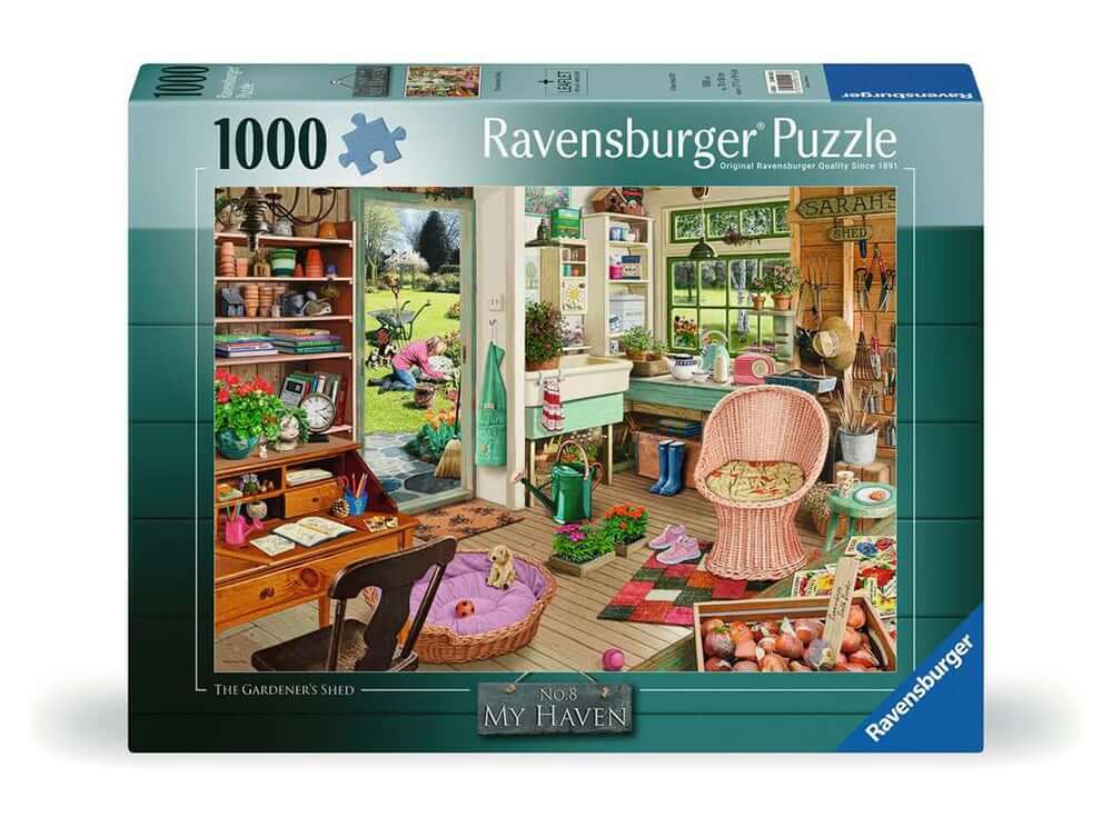 Ravensburger-Casse-tête 1000 pcs - Le hangar du jardinier