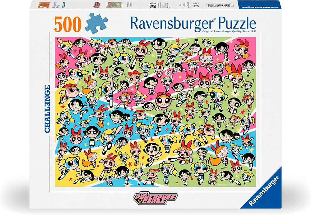 Ravensburger-casse tete 500 mcx les supers nanas