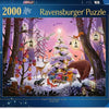 Casse-tête 2000 pièces - Noël dans les bois