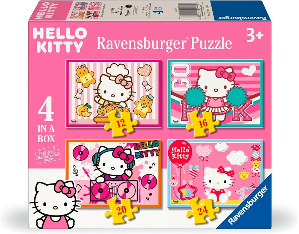 Puzzle Up! - Hello Kitty 12 16 20 24 pièces