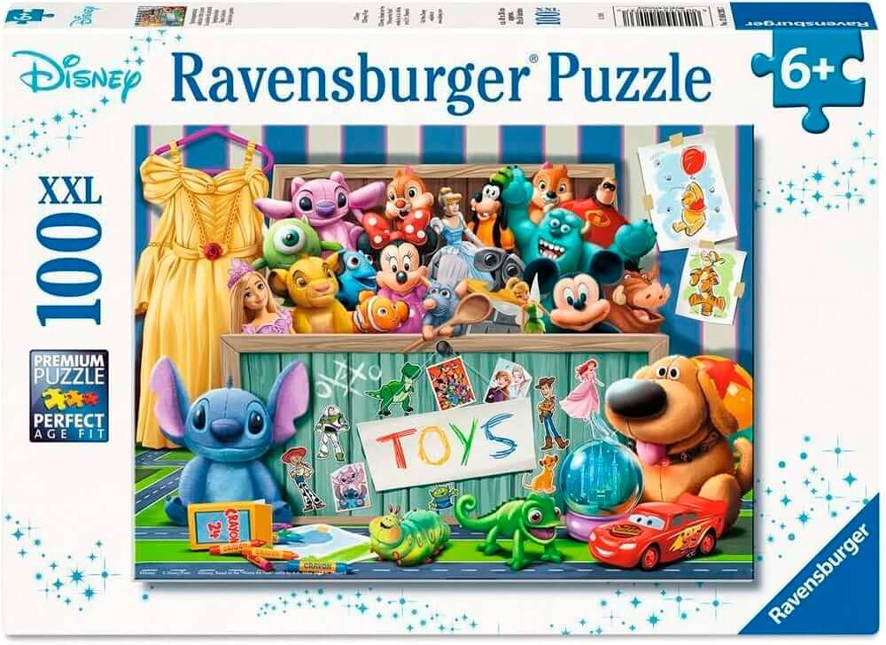 Ravensburger-Casse-tête 100 pièces XXL - Disney Pixar multi personnages