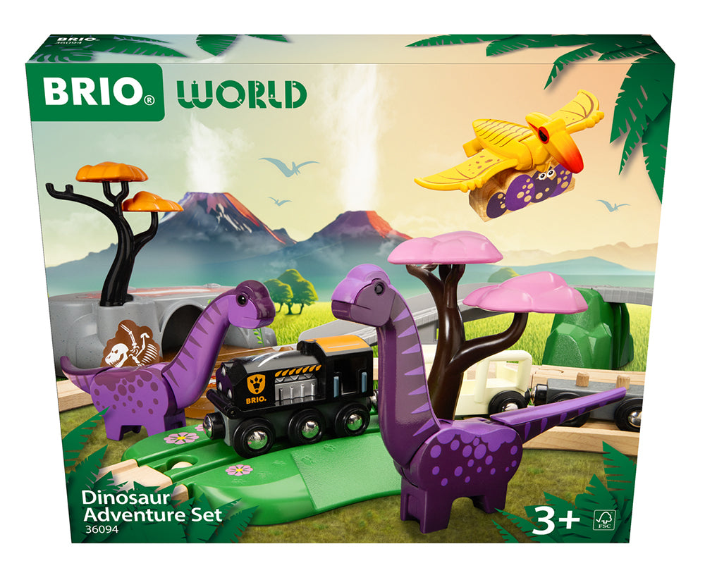 Brio World: Dinosaur Adventure Set.