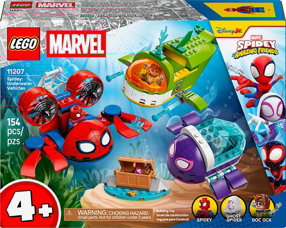 11207 - Lego Marvel -Spidey les vehicules sous-marins