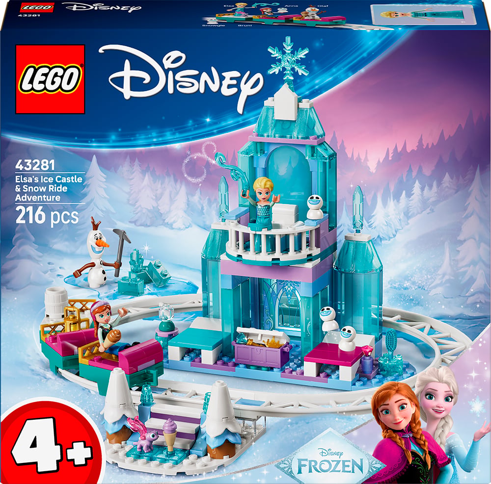 Le château de glace et la piste enneigée d’Elsa 43281