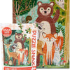 Werkshoppe - Puzzle Snax 48 mcx - Animaux mignons de la forêt