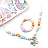 Wooden Bead Set - Unicorn Head