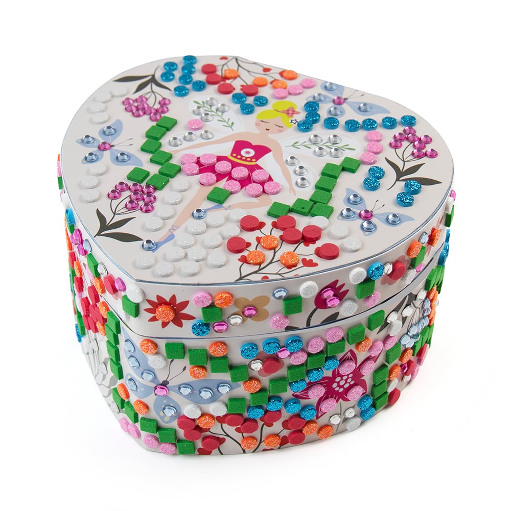 Mosaics - Heart Music Box