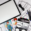 Artissimo - XXL Tablette lumineuse et Atelier marqueurs Manga
