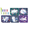 Artissimo - GM tableaux paillettes - Animaux magiques