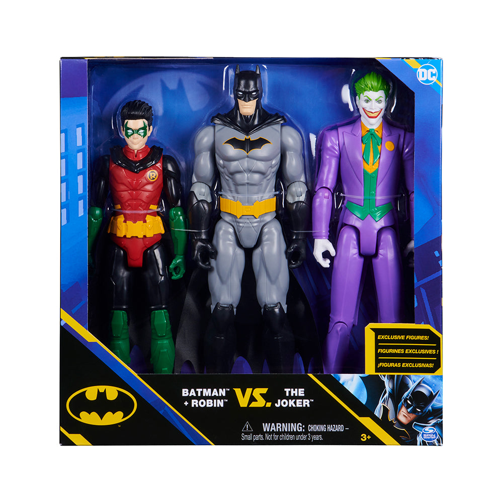 Batman - Coffret de 3 figurines articulées 30 cm