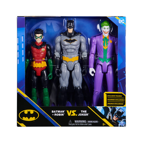 Batman - Box of 3 articulated figurines 30 cm