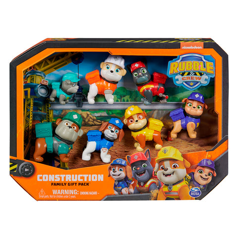 Paw Patrol-Ruden and Company - Gift Box of 8 Figurines