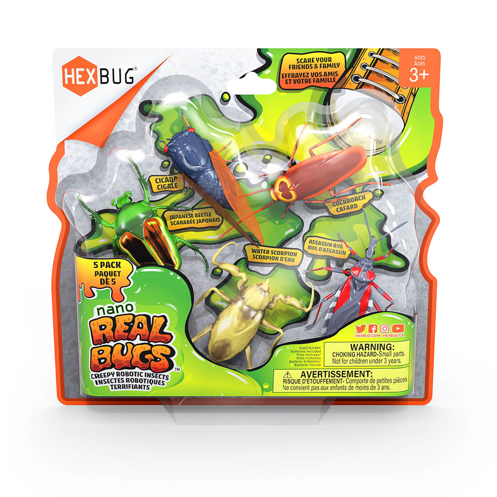 Hexbug Nano - Set of 5 Crazy Insects
