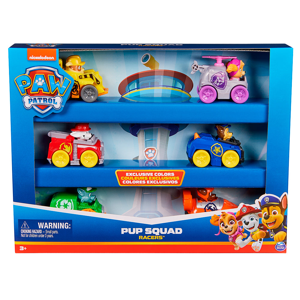 Paw Patrol - Pup Squad 6-Piece Vehicle Set