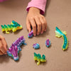 CrystaLynx - Figurine articulée dragon à collectionner de 22,8 cm, assortiment