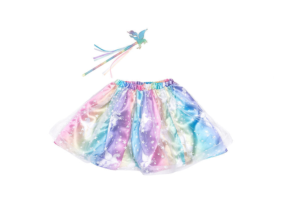 rainbow skirt 4-6 years