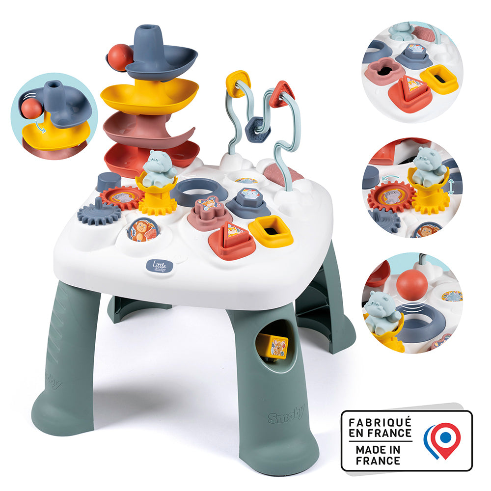 Little Smoby - Table d'activités - Motricité fine - eveil - coordination